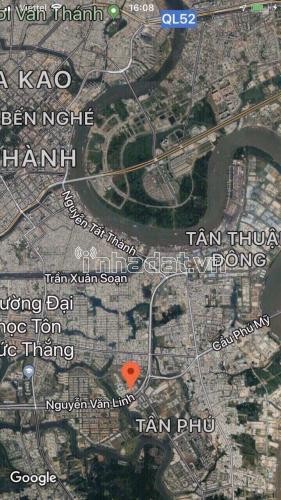 Bán lô đất 4 mặt tiền Nguyễn Văn Linh, Phú Thuận, Q7. Giá: 400 tỷ chốt.
