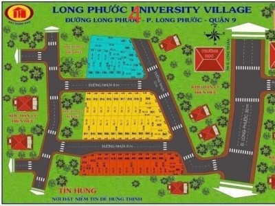 Khu dân cư Tín Hưng 4, đối diện chợ Long Phước, Q9, Lô B17 chủ tụt giá còn 1,950 tỷ/ 56m2.