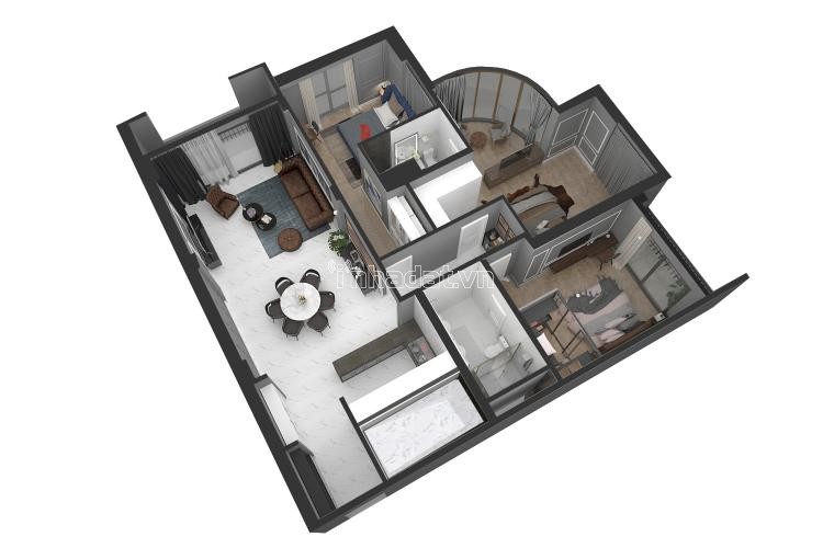 Duy nhất căn hộ Góc Hoa Hậu 1706 chung cư cao cấp Hateco Laroma chiết khấu chỉ 69tr/m2