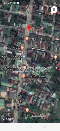 Bán đất trung tâm P2, TP Bảo Lộc, Lâm Đồng. Giá: 1,750 tỷ.