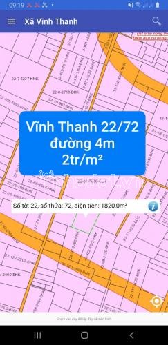 Đất chính chủ : Vĩnh Thanh, Nhơn Trạch, Đồng Nai. Giá 2triệu/ m² thương lượng.