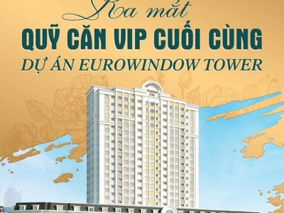 Bán nhanh căn Tầng 12 chung cư Eurowindow city Thanh Hóa