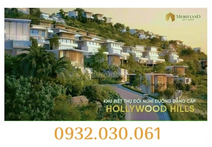 Hollywood Hills biệt thự bán đảo đắt giá nhất tại merry land quy nhơn 0932030061