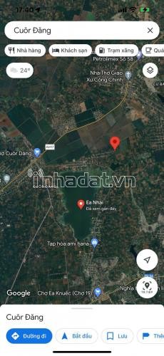 Chuyển nhượng bán hơn 600m2 đất quy hoạch phủ hồng khuôn đất đang là xã Cuôr Đăng tỉnh Đắk Lắk và có quy hoạch xác nhập vào thành phố